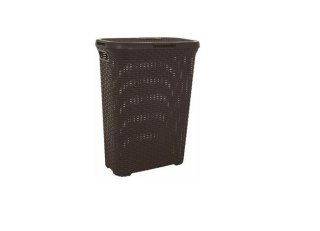 Kosz na bieliznę Curver NATURAL STYLE 40LCiemnyBrąz