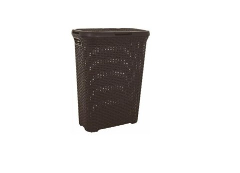 Kosz na bieliznę Curver NATURAL STYLE 40LCiemnyBrąz