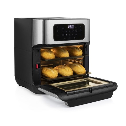Księżniczka | 182065 | Piekarnik Aerofryer | Moc 1500 W | Pojemność 10 L | Czarny/Stal nierdzewna