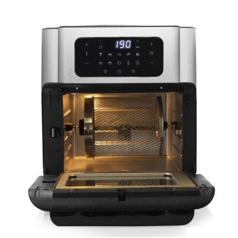 Księżniczka | 182065 | Piekarnik Aerofryer | Moc 1500 W | Pojemność 10 L | Czarny/Stal nierdzewna