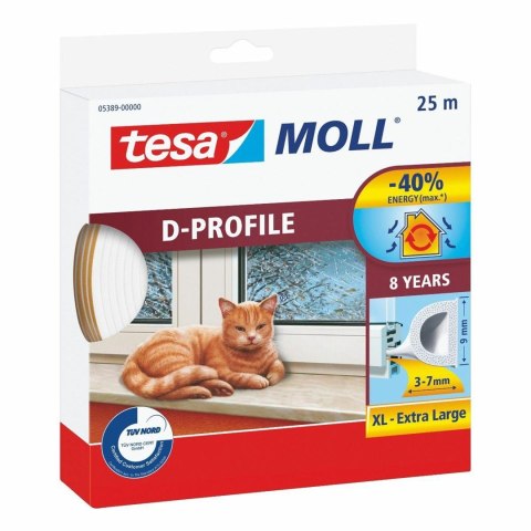 TESA USZCZELKA BIAŁA D - 25m 9mm TESA USZCZELKA BIAŁA D - 25m 9mm