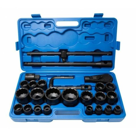 ROCKFORCE ZESTAW KLUCZY UDAR.26el. 3/4" - 1" 12KĄT. ROCKFORCE ZESTAW KLUCZY UDAR.26el. 3/4" - 1" 12KĄT.