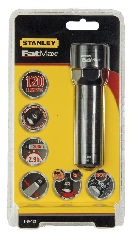 Stanley FatMax Czarny Latarka ręczna LED Stanley FatMax Czarny Latarka ręczna LED