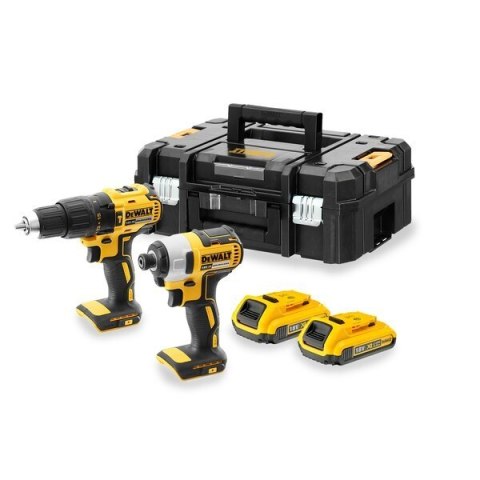 DeWALT DCK2060D2T-QW wkrętak zasilany/zakrętark udarowy Żółty DeWALT DCK2060D2T-QW wkrętak zasilany/zakrętark udarowy Żółty