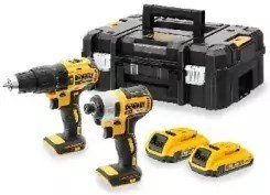 DeWALT DCK2060D2T-QW wkrętak zasilany/zakrętark udarowy Żółty DeWALT DCK2060D2T-QW wkrętak zasilany/zakrętark udarowy Żółty