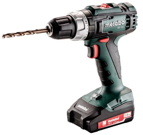 Metabo BS 18 L 1800 RPM Zamek centralny 1,6 kg Czarny, Zielony, Czerwony, Srebrny Metabo BS 18 L 1800 RPM Zamek centralny 1,6 kg Czarny, Zielony, Czerwony, Srebrny