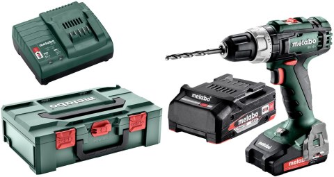 Metabo BS 18 L 1800 RPM Zamek centralny 1,6 kg Czarny, Zielony, Czerwony, Srebrny Metabo BS 18 L 1800 RPM Zamek centralny 1,6 kg Czarny, Zielony, Czerwony, Srebrny