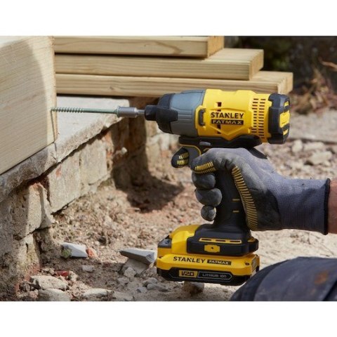 Stanley FATMAX SFMCF800C2K-QW wkrętak zasilany/zakrętark udarowy 2800 RPM Czarny, Żółty