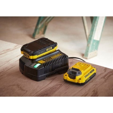 Stanley FATMAX SFMCF800C2K-QW wkrętak zasilany/zakrętark udarowy 2800 RPM Czarny, Żółty