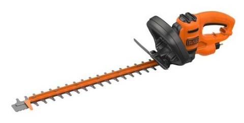 Black & Decker Black + Decker Elektro-Heckenschere (500W, 50 cm Schwertlänge, 22 mm Schnittstärke, Bügel-Zweithandgriff und tran Black & Decker Black + Decker Elektro-Heckenschere (500W, 50 cm Schwertlänge, 22 mm Schnittstärke, Bügel-Zweithandgriff und tran