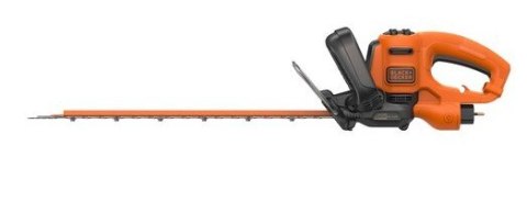 Black & Decker Black + Decker Elektro-Heckenschere (500W, 50 cm Schwertlänge, 22 mm Schnittstärke, Bügel-Zweithandgriff und tran Black & Decker Black + Decker Elektro-Heckenschere (500W, 50 cm Schwertlänge, 22 mm Schnittstärke, Bügel-Zweithandgriff und tran