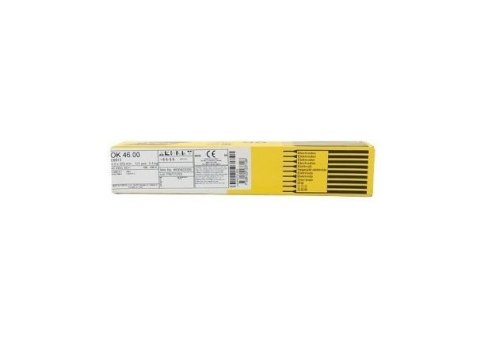ESAB ELEKTRODA RUTYLOWA FI 2,5 x 350mm 5,5KG OK 46.00 312szt. RÓŻ. ESAB ELEKTRODA RUTYLOWA FI 2,5 x 350mm 5,5KG OK 46.00 312szt. RÓŻ.