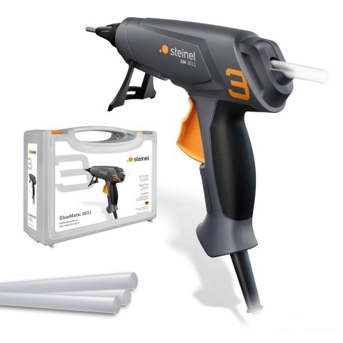 STEINEL Gluematic 3011 Koffer Klebepistole Pistolet na gorący klej Szary, Pomarańczowy 45 W STEINEL Gluematic 3011 Koffer Klebepistole Pistolet na gorący klej Szary, Pomarańczowy 45 W