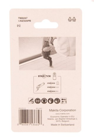 Makita B-64814-5 wyrzynarka, piła wyrzynarkowa oraz ostrze do piły tarczowej Bimetaliczny 5 szt.