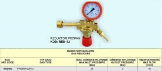 REDUKTOR PROPAN RED112 .