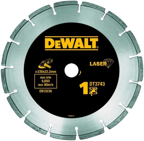 DeWALT DT3743-XJ element do szlifierki kątowej Tarcza tnąca DeWALT DT3743-XJ element do szlifierki kątowej Tarcza tnąca