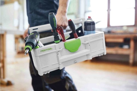 Festool SYS3 TB M 237 Przybornik Zielony, Biały