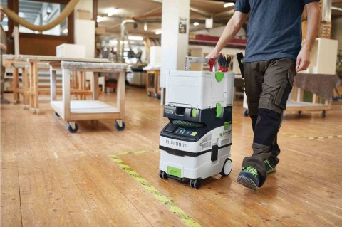 Festool SYS3 TB M 237 Przybornik Zielony, Biały