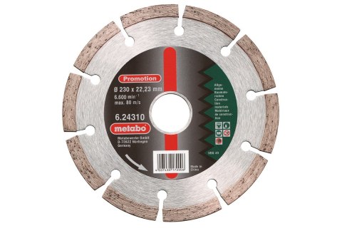 Metabo 624310000 ostrze do piły tarczowej 22 cm 1 szt. Metabo 624310000 ostrze do piły tarczowej 22 cm 1 szt.