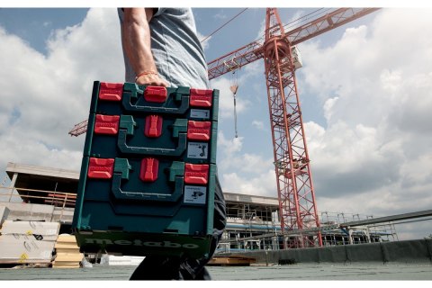 Metabo 626882000 pudełko na narzędzia Twarda kaseta na narzędzie Kopolimer akrylonitrylo-butadieno-styrenowy (ABS) Zielony, Czer