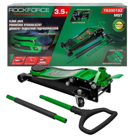 ROCKFORCE DŹWIGNIK "ŻABA" 3,5T 80 - 495mm /NISKI PROFIL ROCKFORCE DŹWIGNIK "ŻABA" 3,5T 80 - 495mm /NISKI PROFIL