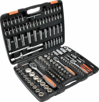 Zestaw kluczy STHOR T58688 1/2"/3/8"/1/4" 173el