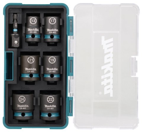 Makita E-16592 Gniazdo udarowe Wpływ socket set Czarny, Morski Makita E-16592 Gniazdo udarowe Wpływ socket set Czarny, Morski