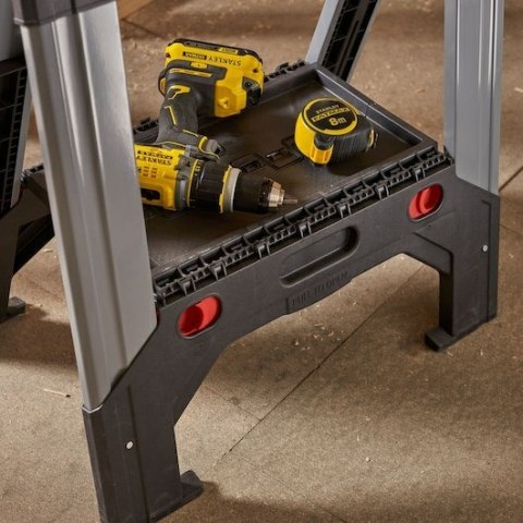 Stanley 1-92-980 kozioł do piłowania 2 szt. Aluminium Możliwość złożenia