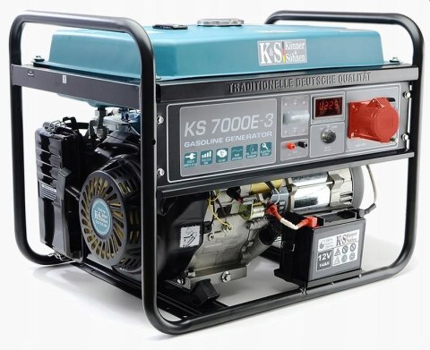KS GENERATOR BENZYNOWY KS 7000E-3 230/400V, ROZRUCH ELEKTRYCZNY. KS GENERATOR BENZYNOWY KS 7000E-3 230/400V, ROZRUCH ELEKTRYCZNY.