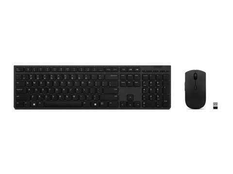 Lenovo | Profesjonalna bezprzewodowa ładowalna klawiatura i mysz combo | Zestaw klawiatury i myszy | Bezprzewodowy | Mysz w zest Lenovo | Profesjonalna bezprzewodowa ładowalna klawiatura i mysz combo | Zestaw klawiatury i myszy | Bezprzewodowy | Mysz w zest