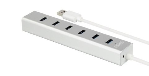 UNITEK Y-3090 huby i koncentratory USB 3.2 Gen 1 (3.1 Gen 1) Type-A 5000 Mbit/s Srebrny UNITEK Y-3090 huby i koncentratory USB 3.2 Gen 1 (3.1 Gen 1) Type-A 5000 Mbit/s Srebrny
