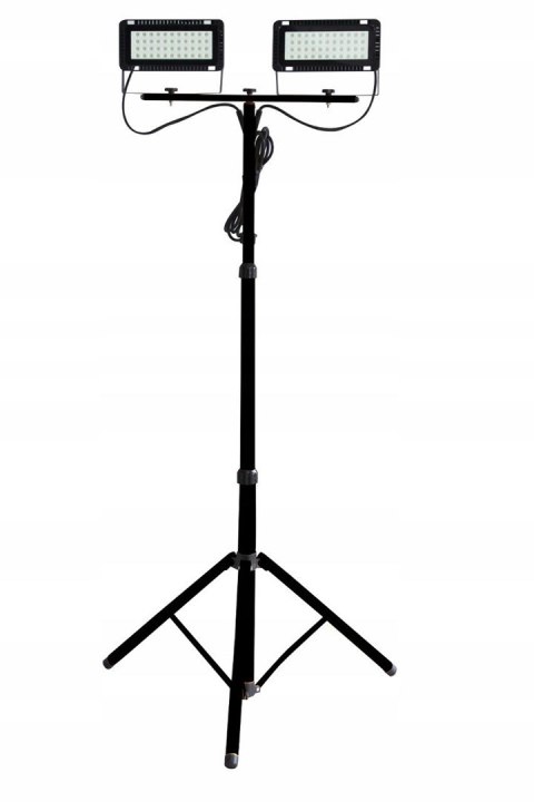 VOLTENO REFLEKTOR LED STATYW 2x40W CZARNY VOLTENO REFLEKTOR LED STATYW 2x40W CZARNY