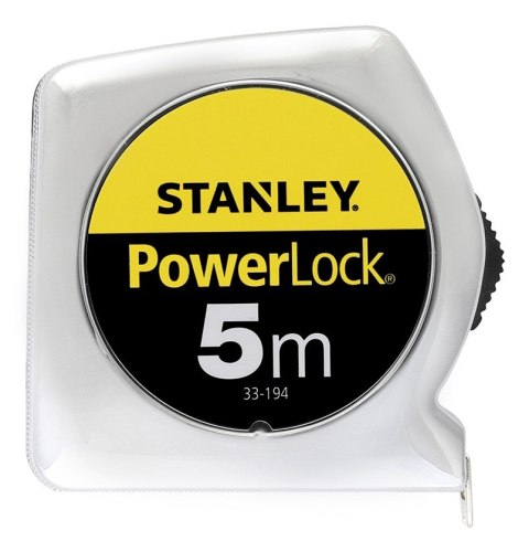 Stanley 0-33-194 taśma miernicza 5 m Stal Metaliczny