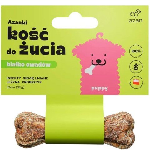 AZANKI Kość z insektami i probiotykiem PUPPY 10cm AZANKI Kość z insektami i probiotykiem PUPPY 10cm