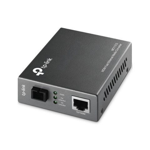TP-LINK MC111CS konwerter sieciowy 100 Mbit/s 1550 nm Pojedynczy Czarny TP-LINK MC111CS konwerter sieciowy 100 Mbit/s 1550 nm Pojedynczy Czarny