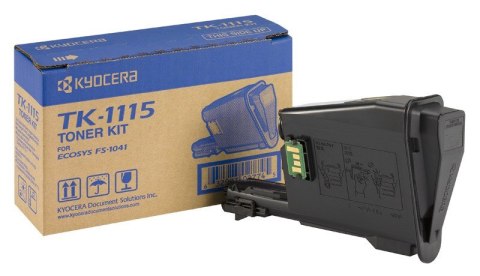 KYOCERA TK-1115 Oryginalny Czarny 1 szt. KYOCERA TK-1115 Oryginalny Czarny 1 szt.
