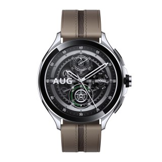 Zegarek Smartwatch Xiaomi Watch 2 Pro LTE Srebrny | Smartband | Bluetooth 5.3, 4G LTE, Wi-Fi, GPS, NFC, 5ATM, 1.43"