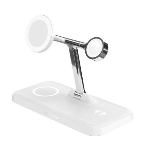 Stacja ładująca HyperJuice Qi2 4 w 1/Charging Stand - White Stacja ładująca HyperJuice Qi2 4 w 1/Charging Stand - White