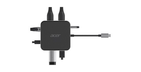 Hub wielofunkcyjny ACER 7in1 USB4 8k Multi Display Hub 1xHDMI/1xDP/2xUSB3.2/USB-C/RJ45/Audi Hub wielofunkcyjny ACER 7in1 USB4 8k Multi Display Hub 1xHDMI/1xDP/2xUSB3.2/USB-C/RJ45/Audi