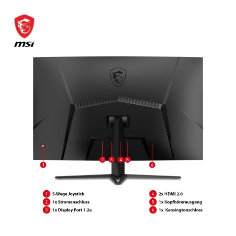 MSI Optix G27C4XDE 69cm (27") FHD MSI Optix G27C4XDE 69cm (27") FHD