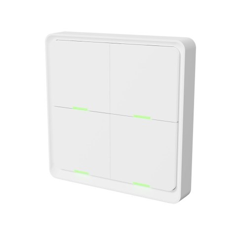 Włącznik poczwórny z baterią TESLA TSL-SWI-SCENEZG4 Smart Switch Quatro Battery