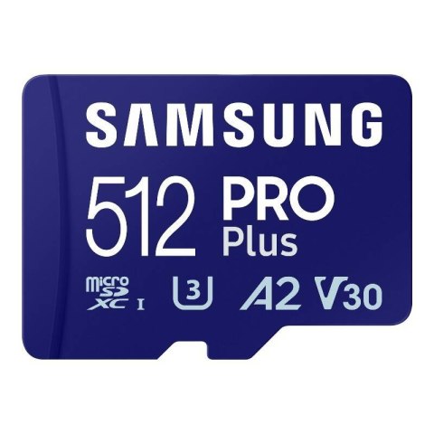 Karta pamięci Samsung Pro PLUS microSDXC 512GB 180/130 MB/s UHS-I U3 (MB-MD512SA/EU) Karta pamięci Samsung Pro PLUS microSDXC 512GB 180/130 MB/s UHS-I U3 (MB-MD512SA/EU)