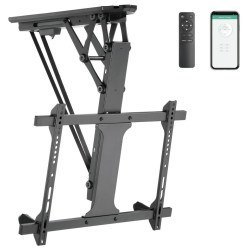 Techly ICA-PLB 546M uchwyt do telewizorów 177,8 cm (70") Czarny