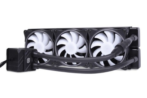 Alphacool Eisbaer Pro Aurora 360 Procesor Chłodnica cieczy all-in-one 12 cm Czarny, Biały 1 szt.