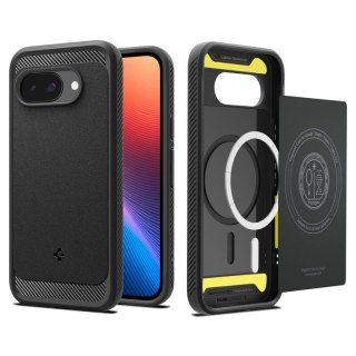 Spigen Rugged Armor Mag MagSafe - Etui do Google Pixel 9a (Matte Black)