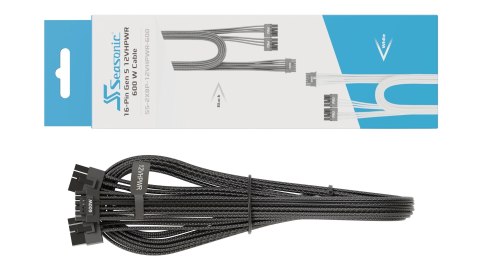 Adaptera Seasonic 12VHPWR PCIe 5.0 - czarny