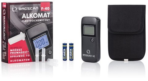 Alkomat BACSCAN F-40 (elektrochemiczny) Alkomat BACSCAN F-40 (elektrochemiczny)
