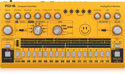 Behringer RD-6-AM Maszyna perkusyjna - bursztynowy Behringer RD-6-AM Maszyna perkusyjna - bursztynowy