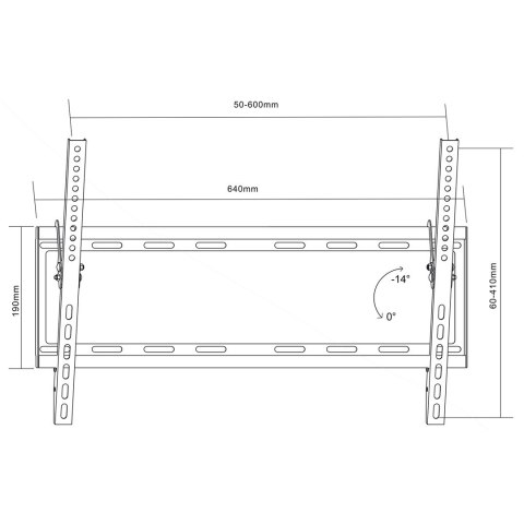 MACLEAN UCHWYT DO TELEWIZORA 37-70" 55KG MC-605N MACLEAN UCHWYT DO TELEWIZORA 37-70" 55KG MC-605N