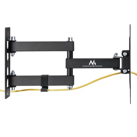 MACLEAN UCHWYT DO TV LUB MONITORA, UNIWERSALNY, MAX VESA 200X200, 23-43", 30KG, CZARNY MC-700N